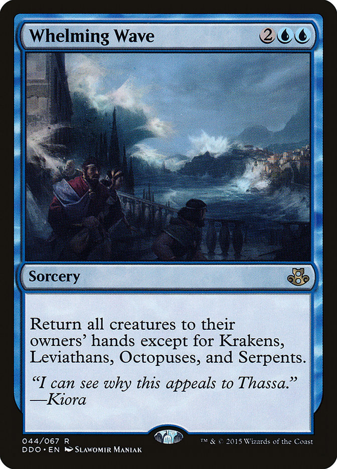 MTG Card Title: Whelming Wave DDO/44