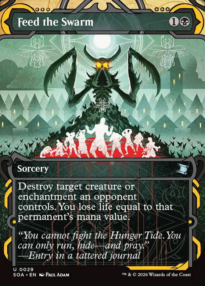 MTG Card Title: Feed the Swarm SOA/29