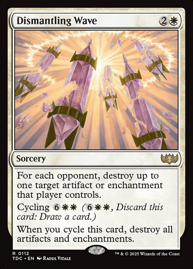 MTG Card Title: Dismantling Wave TDC/112
