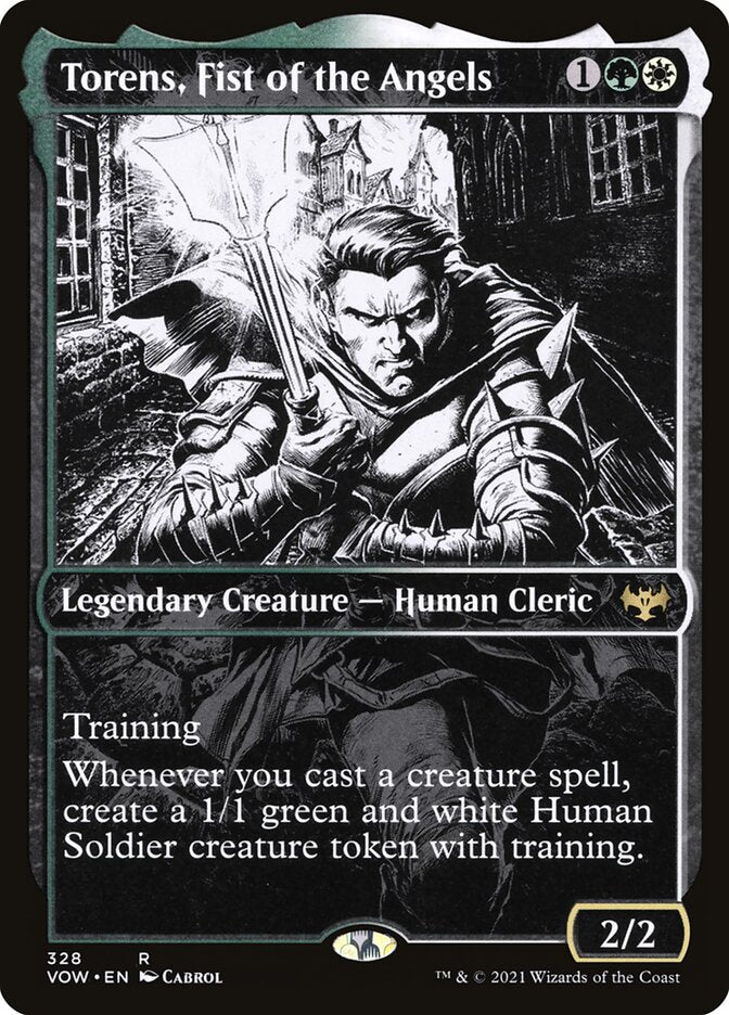 MTG Card Title: Torens, Fist of the Angels VOW/328