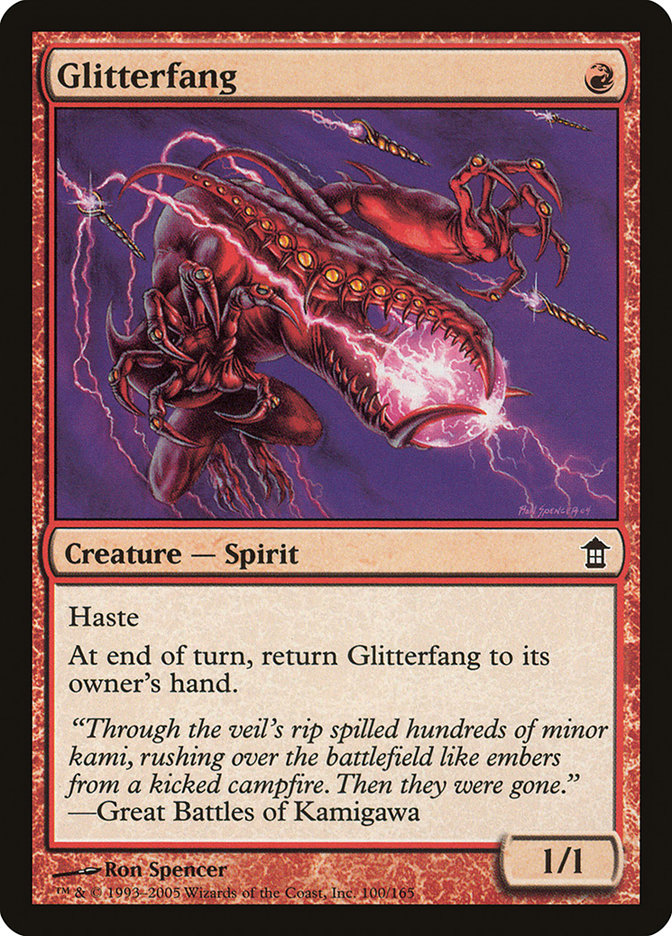 MTG Card Title: Glitterfang SOK/100