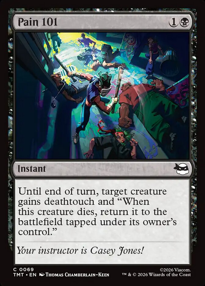 MTG Card Title: Pain 101 TMT/69