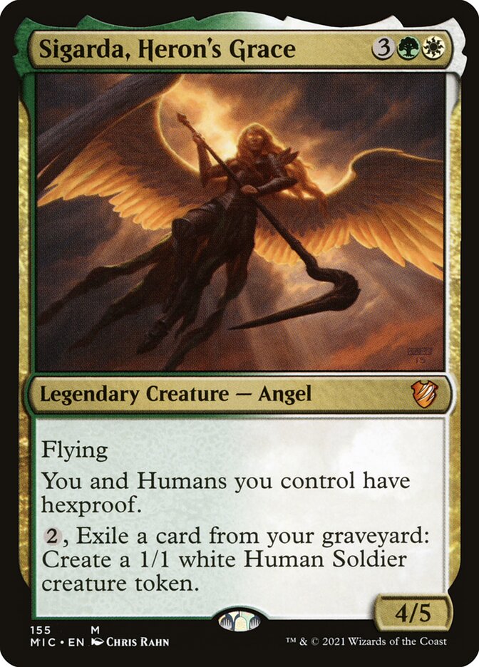 MTG Card Title: Sigarda, Heron's Grace MIC/155