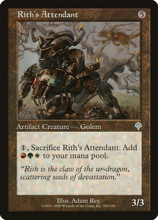 MTG Card Title: Rith's Attendant INV/310