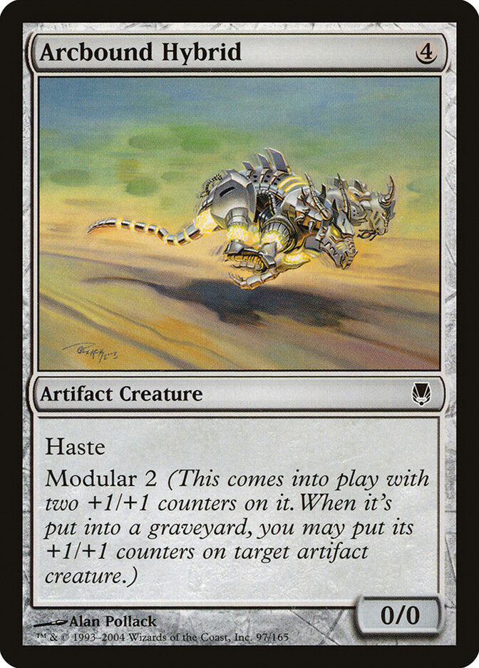 MTG Card Title: Arcbound Hybrid DST/97