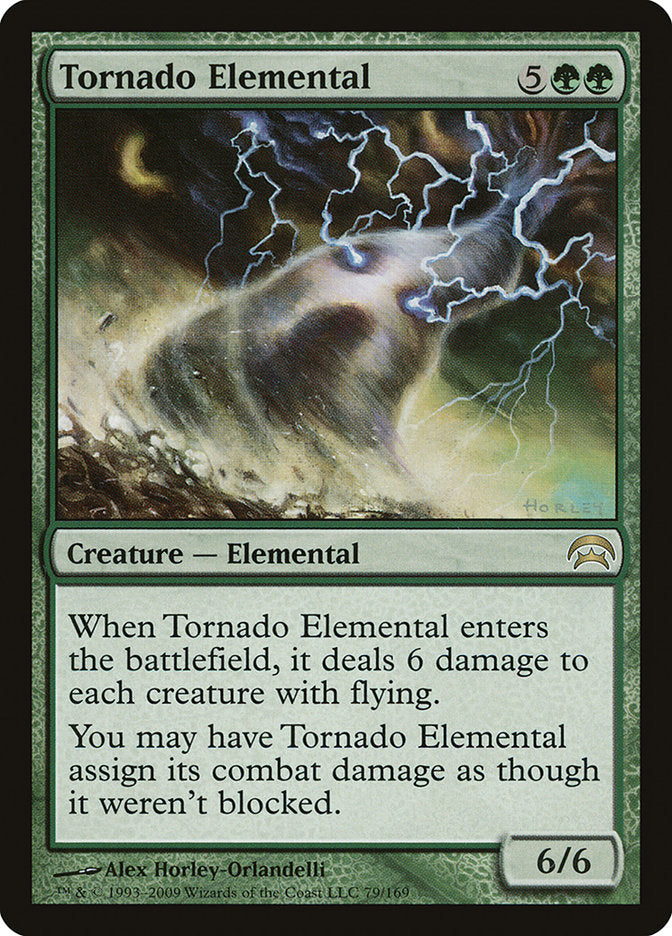 MTG Card Title: Tornado Elemental HOP/79