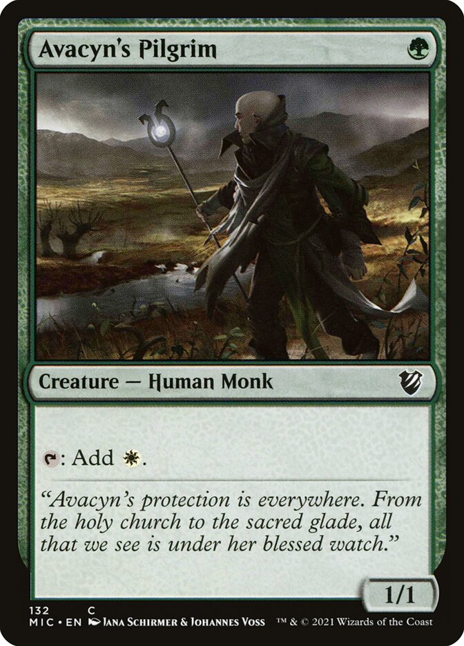 MTG Card Title: Avacyn's Pilgrim MIC/132