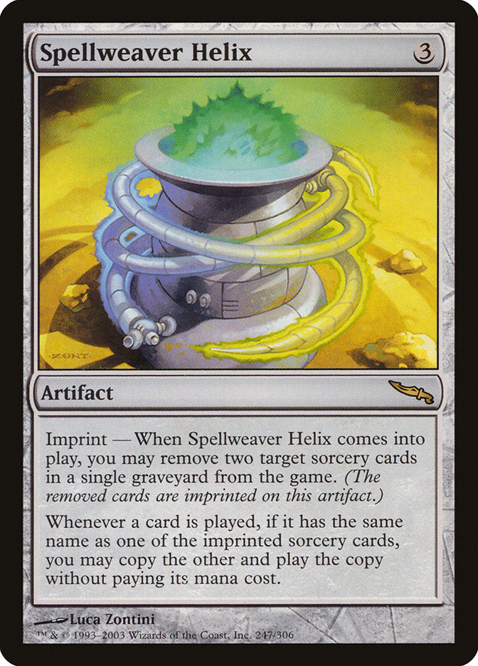 MTG Card Title: Spellweaver Helix MRD/247