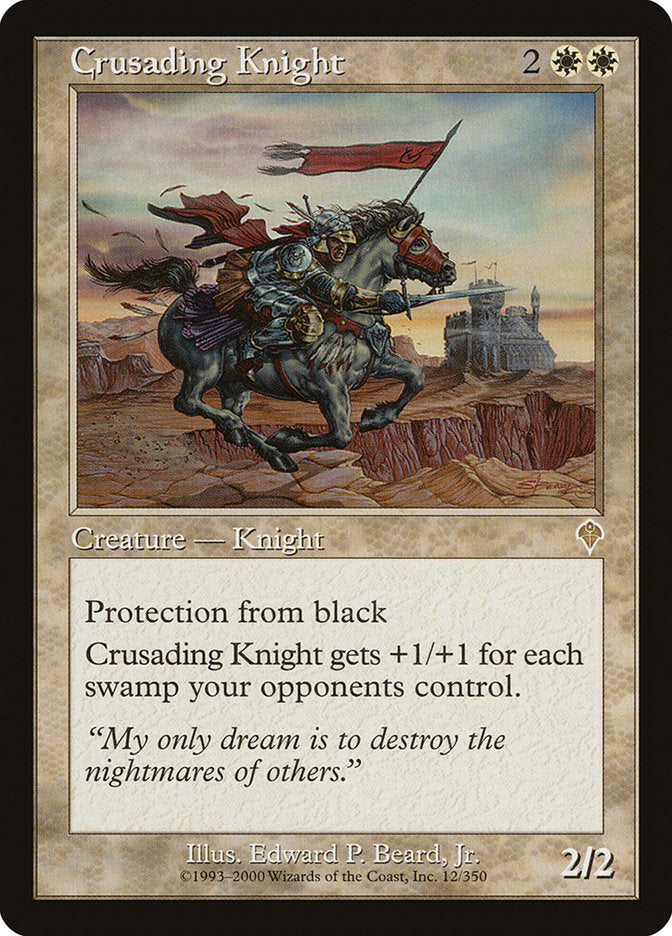 MTG Card Title: Crusading Knight INV/12