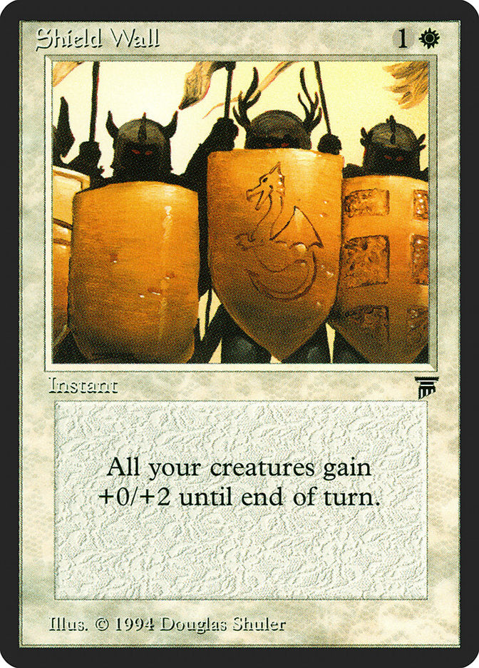 MTG Card Title: Shield Wall LEG/36