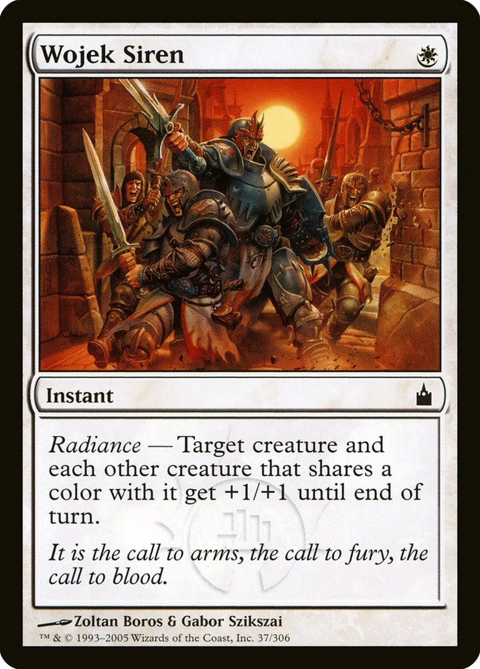 MTG Card Title: Wojek Siren RAV/37