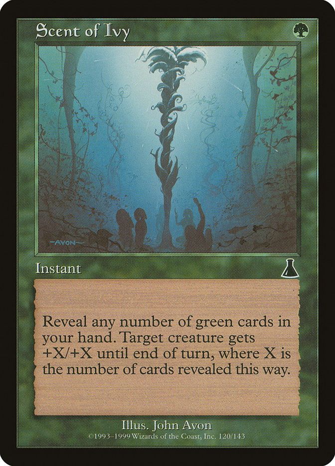 MTG Card Title: Scent of Ivy UDS/120