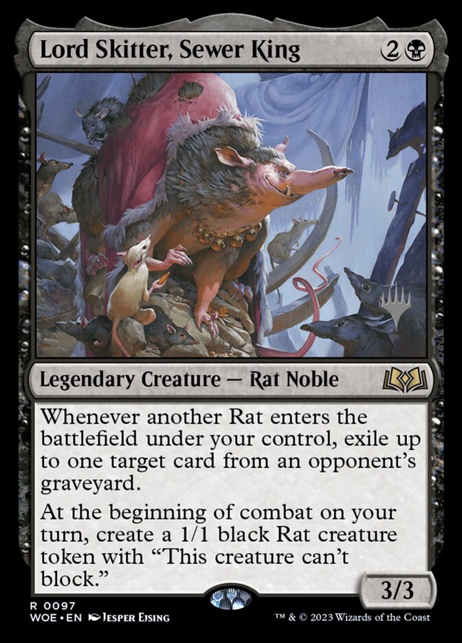 MTG Card Title: Lord Skitter, Sewer King PWOE/97p