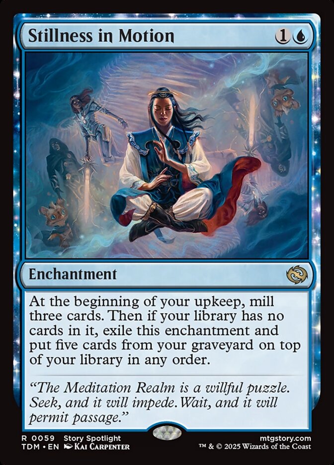 MTG Card Title: Stillness in Motion TDM/59