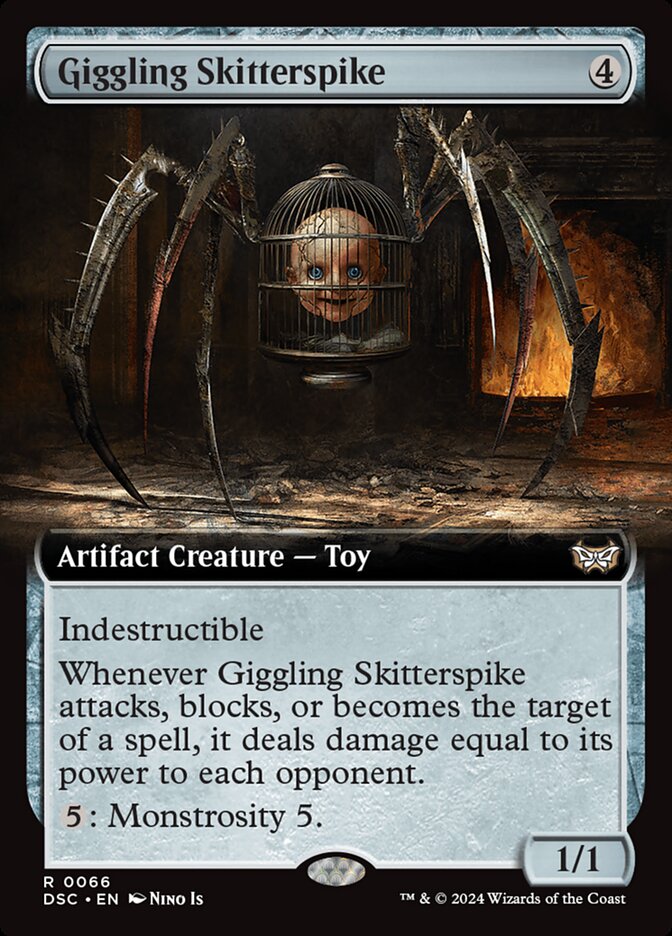 MTG Card Title: Giggling Skitterspike DSC/66