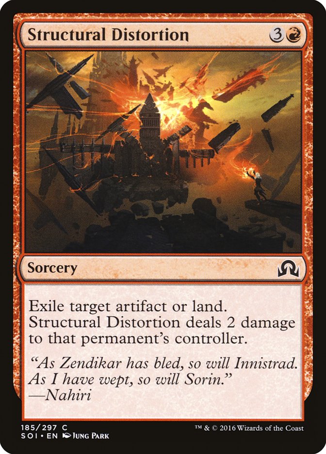 MTG Card Title: Structural Distortion SOI/185