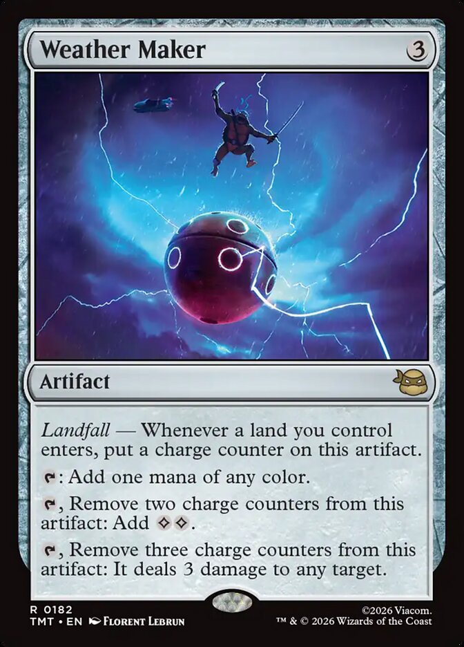 MTG Card Title: Weather Maker TMT/182