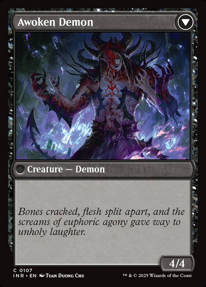 Ecstatic Awakener // Awoken Demon INR/107