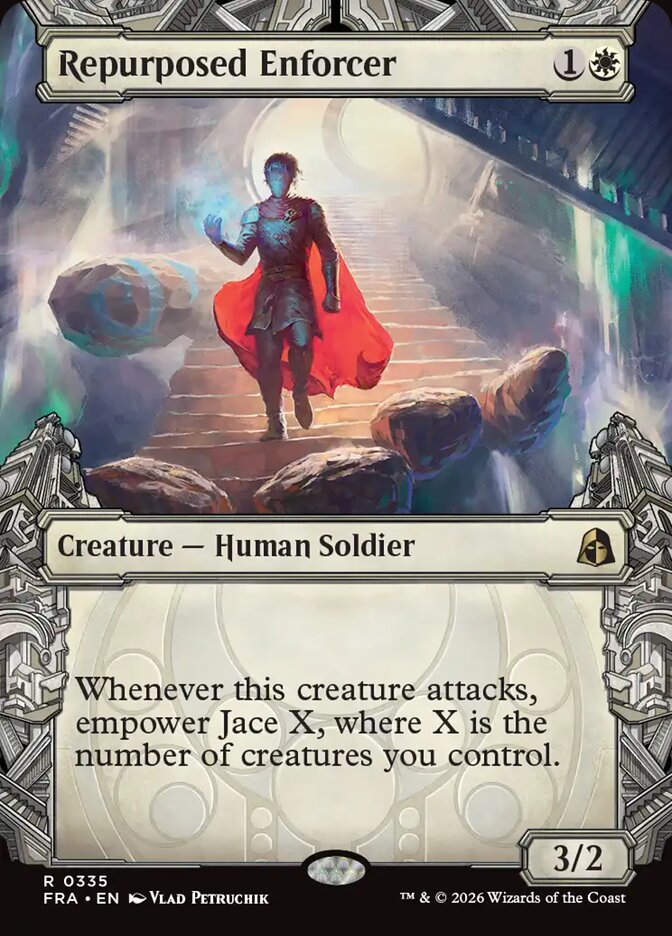 MTG Card Title: Repurposed Enforcer FRA/335