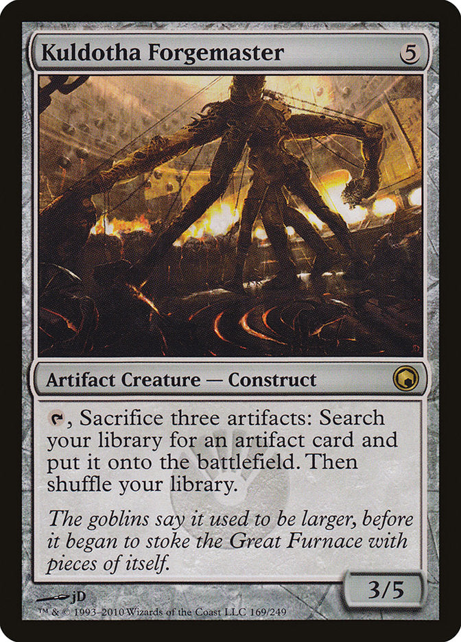 MTG Card Title: Kuldotha Forgemaster SOM/169