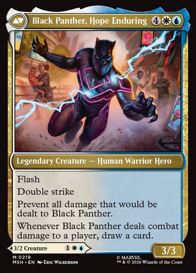 King T'Challa // Black Panther, Hope Enduring MSH/219