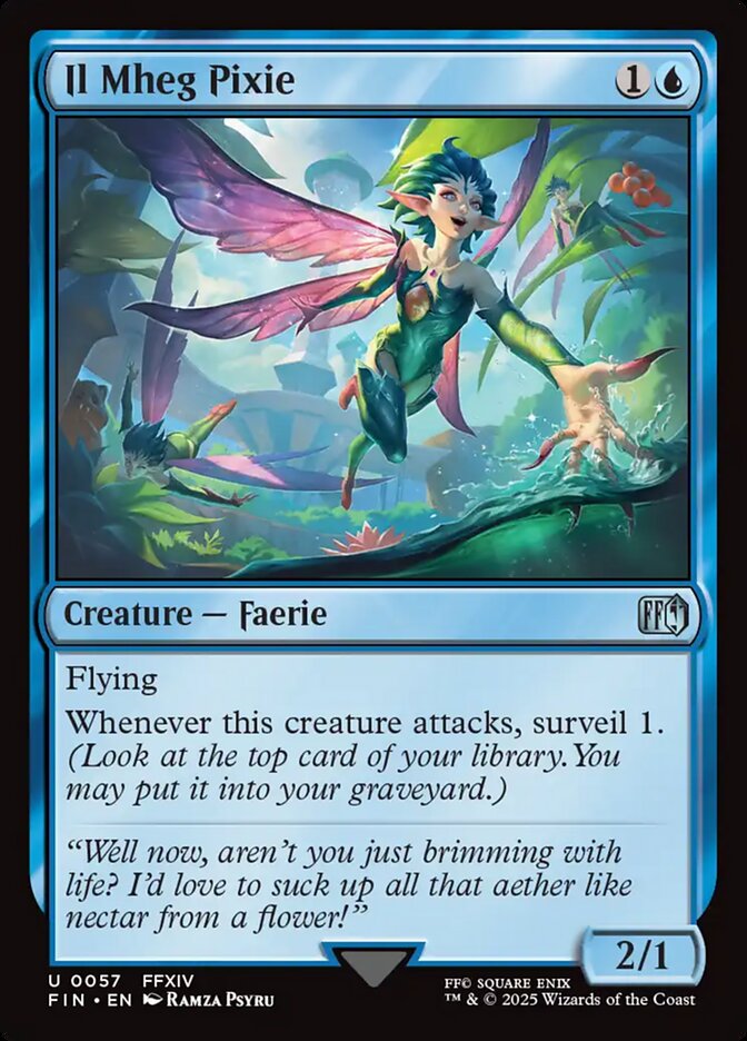 MTG Card Title: Il Mheg Pixie FIN/57