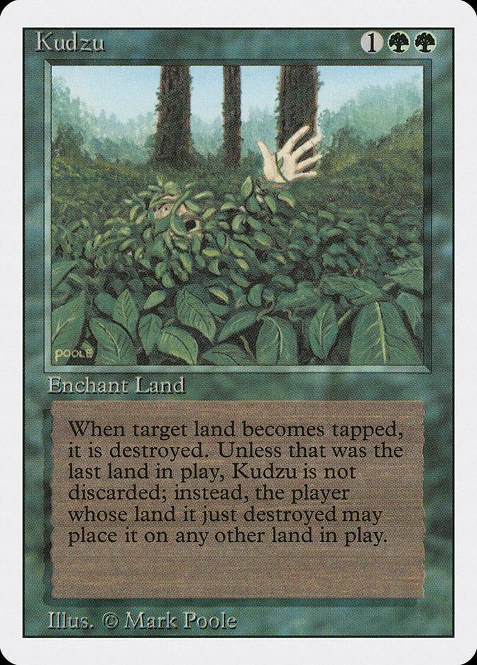 MTG Card Title: Kudzu 3ED/205