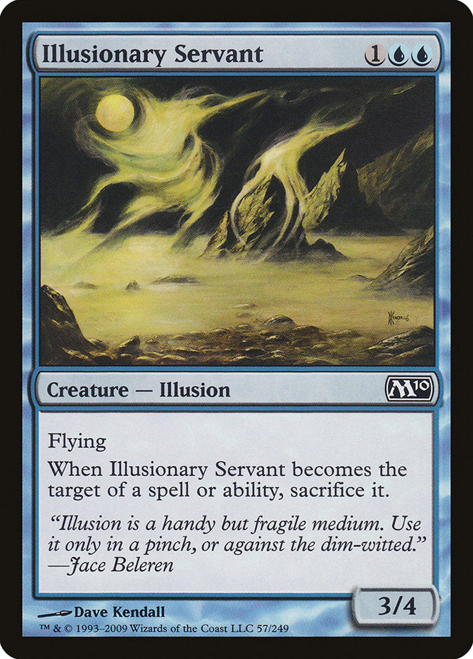 MTG Card Title: Illusionary Servant M10/57