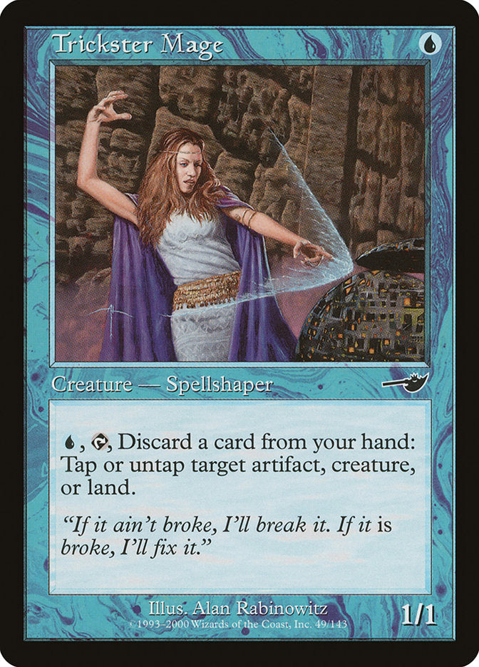 MTG Card Title: Trickster Mage NEM/49