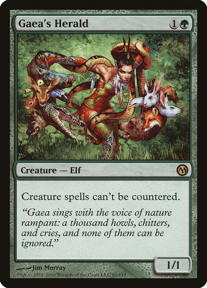 MTG Card Title: Gaea's Herald DPA/65