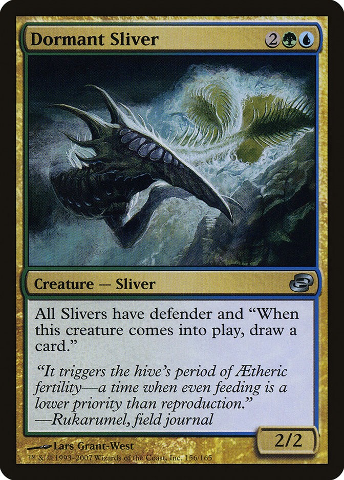 MTG Card Title: Dormant Sliver PLC/156
