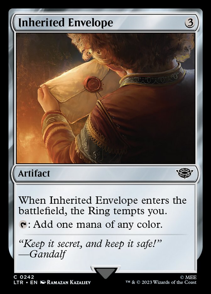 MTG Card Title: Inherited Envelope LTR/242