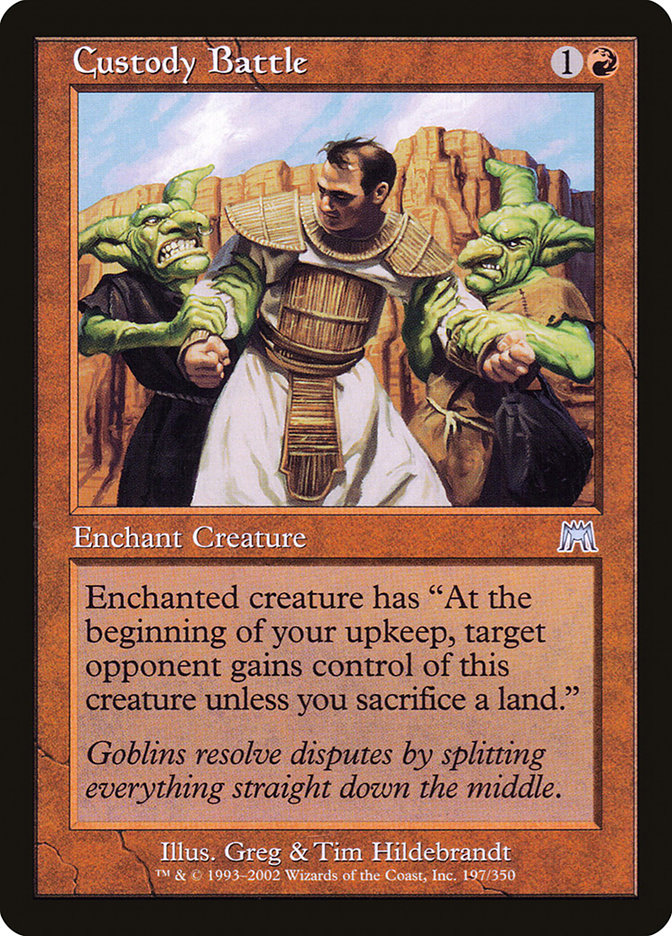 MTG Card Title: Custody Battle ONS/197