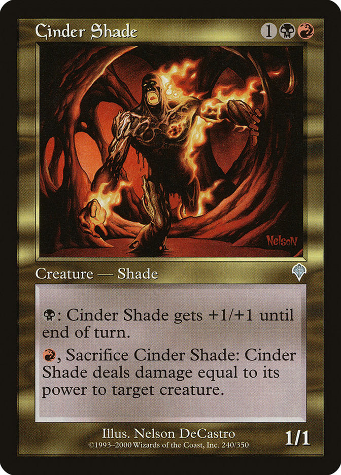 MTG Card Title: Cinder Shade INV/240