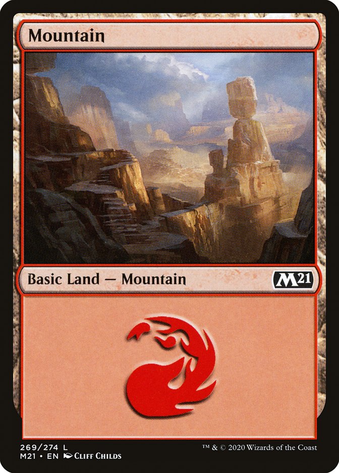 MTG Card Title: Mountain M21/269