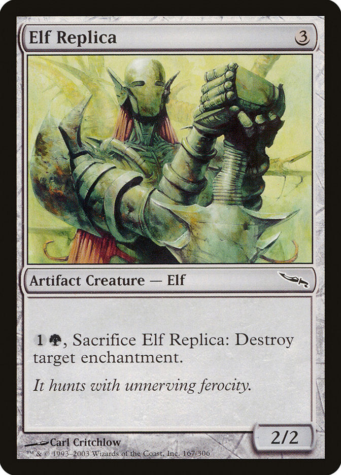 MTG Card Title: Elf Replica MRD/167