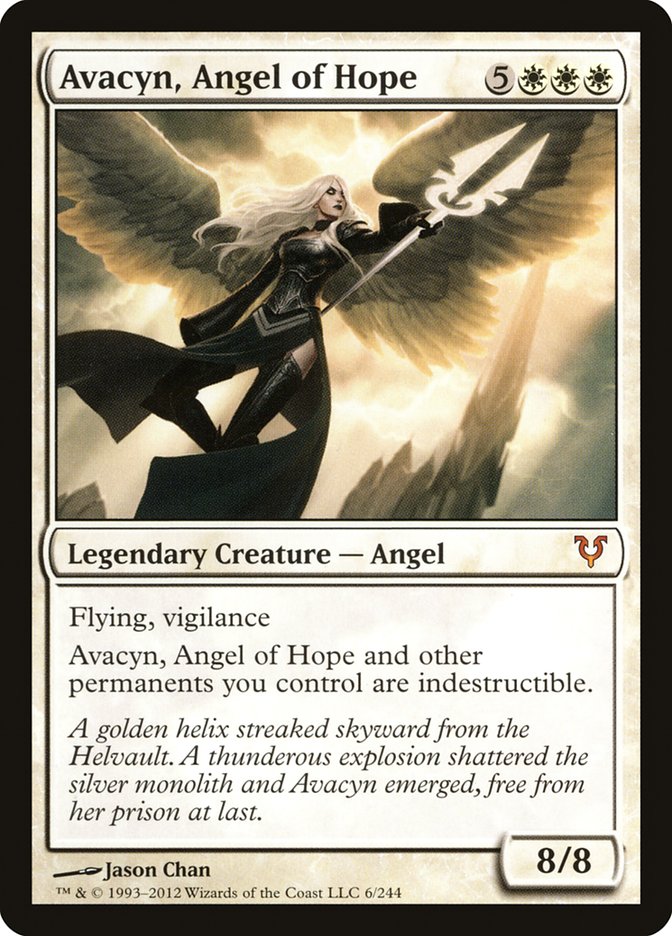 MTG Card Title: Avacyn, Angel of Hope AVR/6