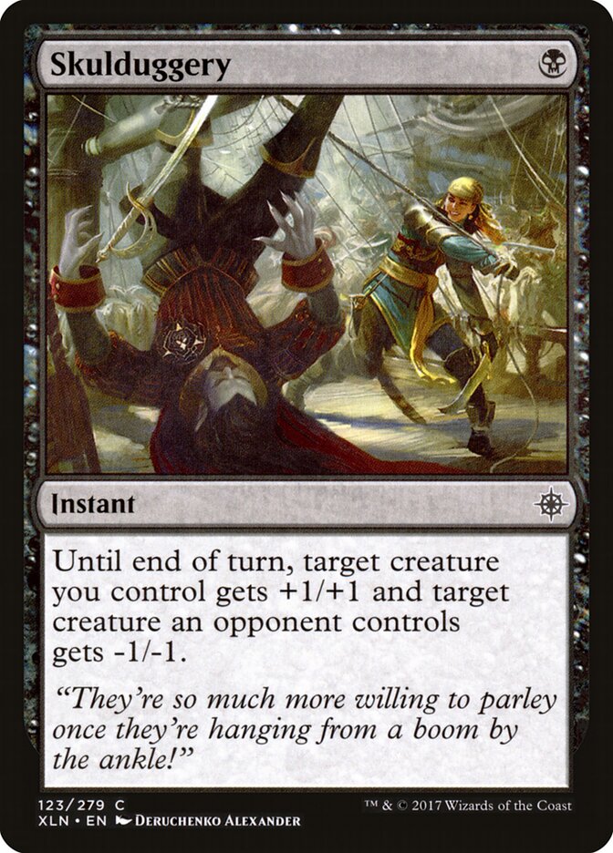 MTG Card Title: Skulduggery XLN/123