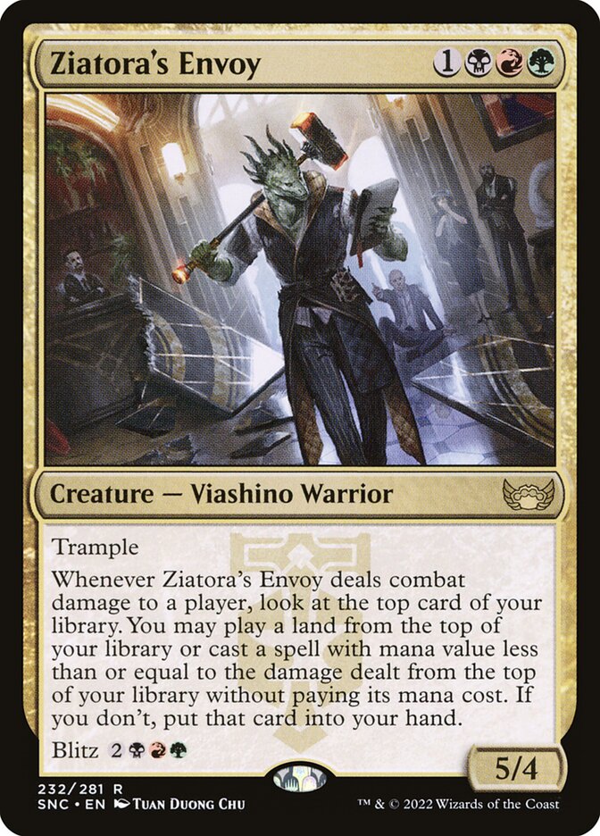 MTG Card Title: Ziatora's Envoy SNC/232