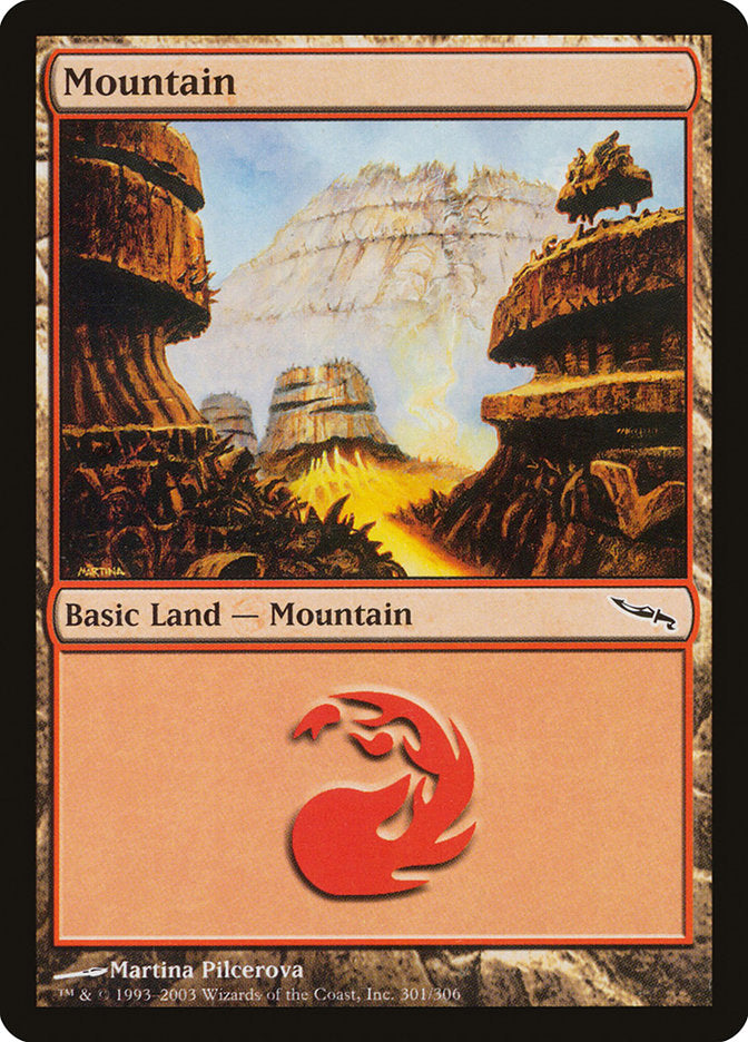 MTG Card Title: Mountain MRD/301