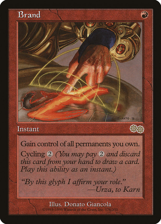 MTG Card Title: Brand USG/176