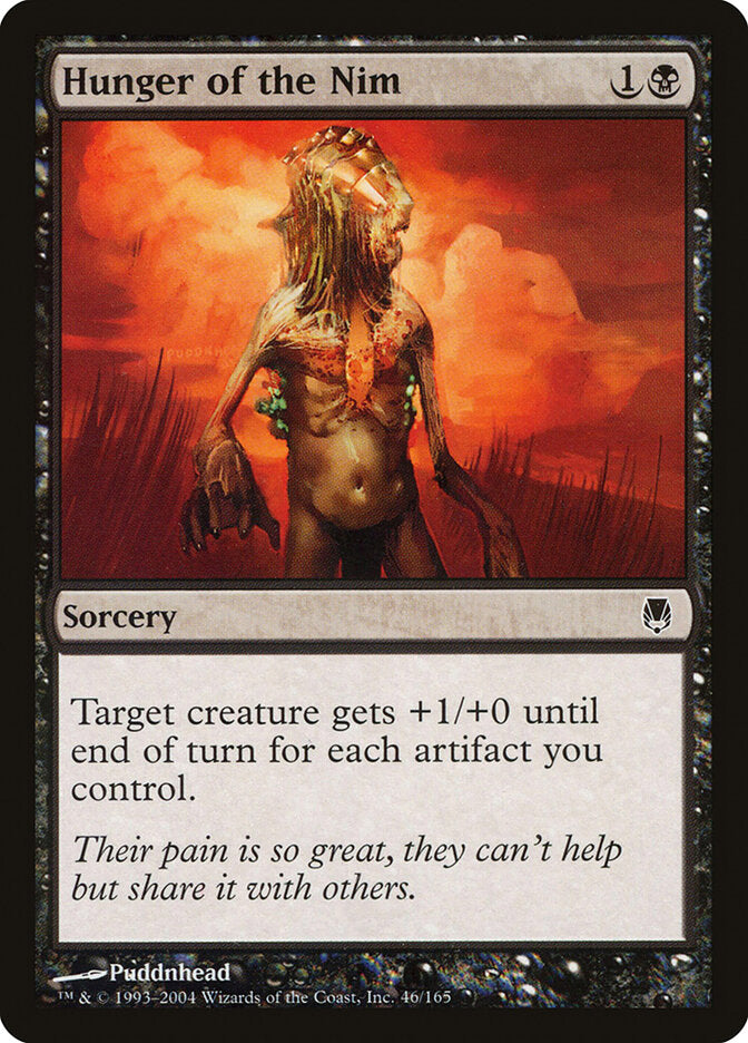 MTG Card Title: Hunger of the Nim DST/46