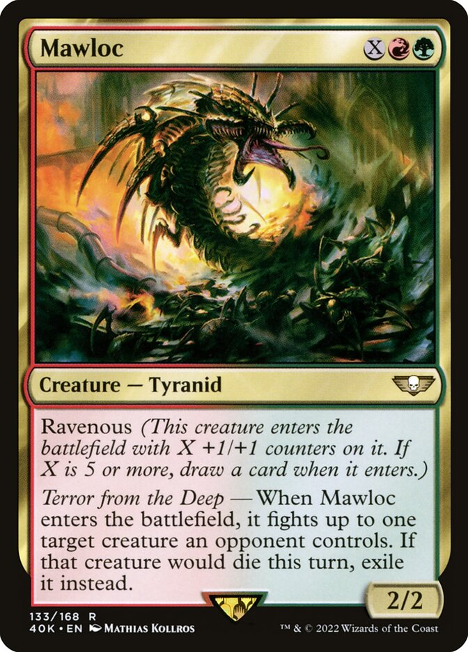 MTG Card Title: Mawloc 40K/133