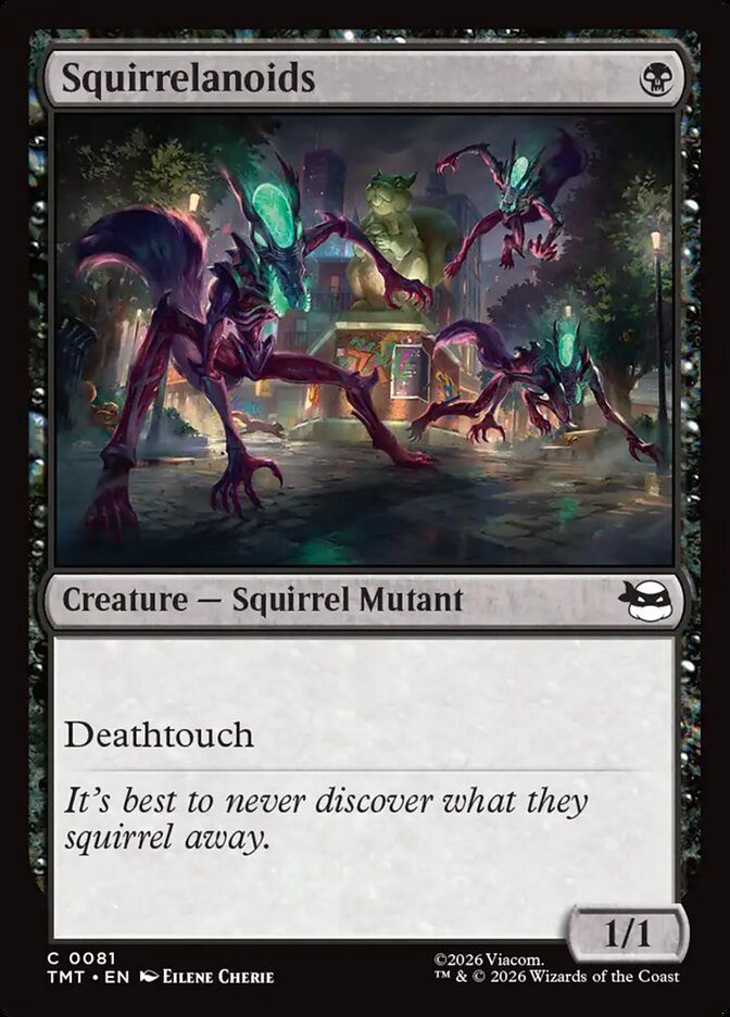 MTG Card Title: Squirrelanoids TMT/81