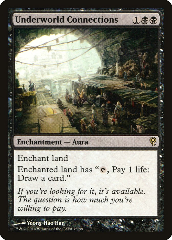 MTG Card Title: Underworld Connections DDM/73