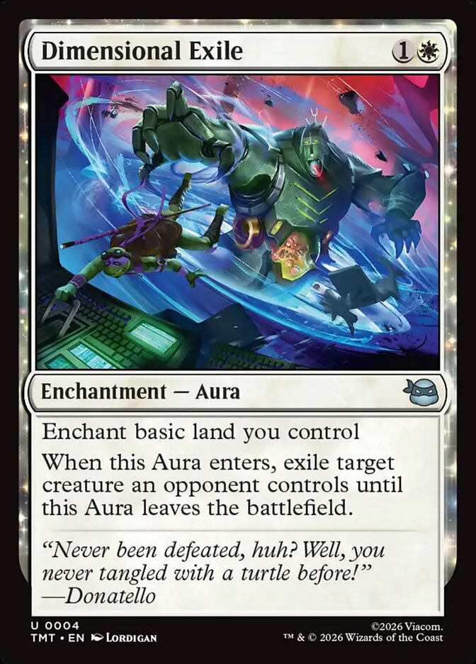 MTG Card Title: Dimensional Exile TMT/4