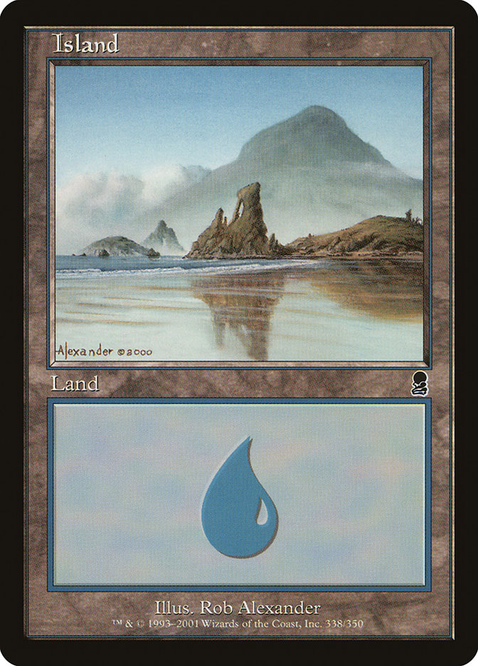 MTG Card Title: Island ODY/338