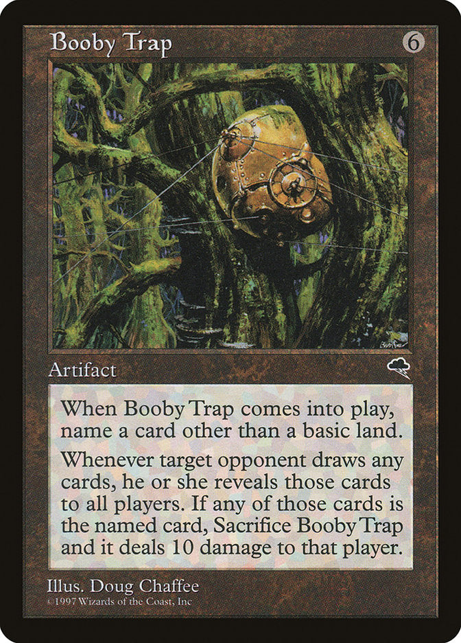 MTG Card Title: Booby Trap TMP/277