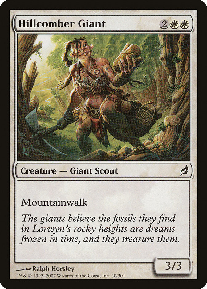 MTG Card Title: Hillcomber Giant LRW/20