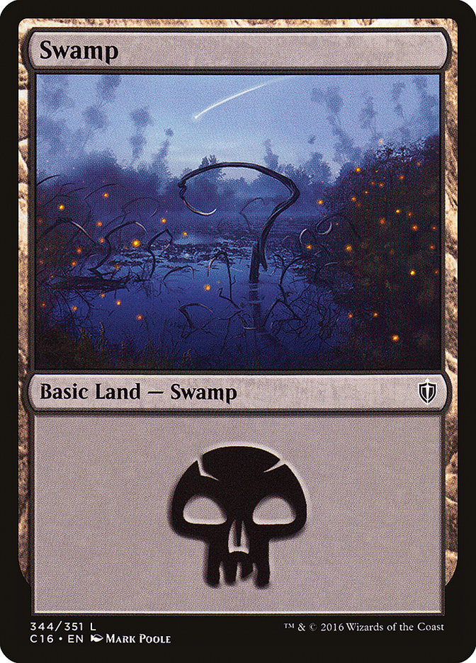 MTG Card Title: Swamp C16/344